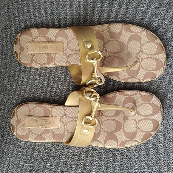 Shoes - Coach sandals size 7.5